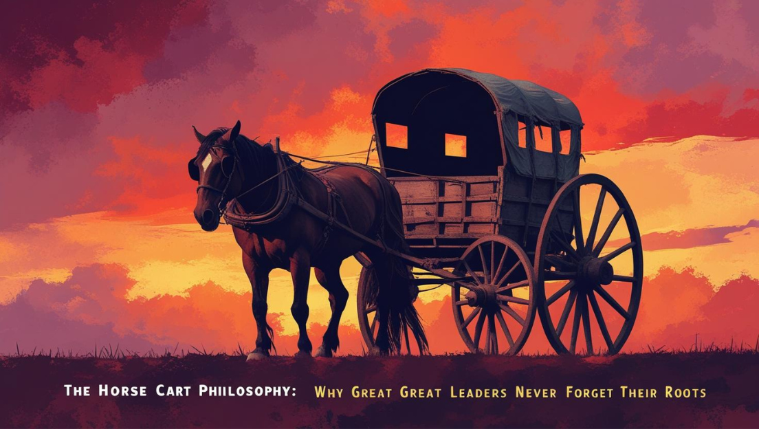 The Horse Cart Philosophy: Why Great Leaders Never Forget Their Roots