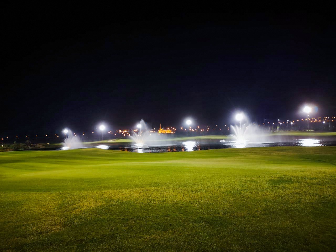 Pakistan's First Ever night-lit 36-Hole PGA Standard Golf Course 